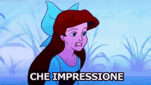 Impressione Senso Schifo Ariel GIF - Impression Disgust Awful GIFs