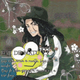a cartoon of a man holding a stuffed animal with the words " baju de matu " written below him