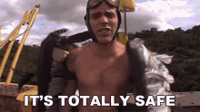 Its Totally Safe Stephen Gilchrist Glover GIF - Its Totally Safe Stephen Gilchrist Glover Steveo GIFs