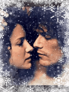 Jamie Claire Out Lander GIF - Jamie Claire Out Lander Christmas GIFs