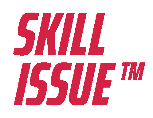 The Finals Game Skill Issue Sticker - The Finals Game The Finals Skill Issue Stickers
