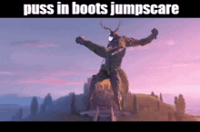 Puss In Boots Pib2 GIF - Puss In Boots Pib2 Jumpscare GIFs
