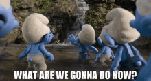 The Smurfs What Are We Gonna Do Now GIF - The Smurfs What Are We Gonna Do Now Smurfs GIFs