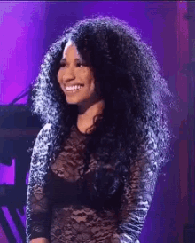 Nicki Minaj Smile GIF - Nicki Minaj Smile Shy GIFs