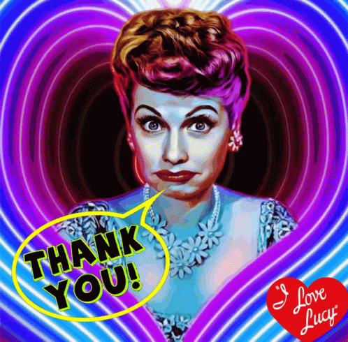 I Love Lucy Thank You GIF - I Love Lucy Thank You Thanks - Discover &amp; Share  GIFs