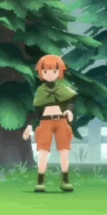 pokemon bdsp gardenia cheer jump