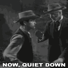 Now Quiet Down Tim Carter GIF - Now Quiet Down Tim Carter Curse Of The Undead GIFs