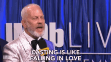 Casting Is Like Falling In Love Feelings GIF - Casting Is Like Falling In Love Feelings Sincere GIFs
