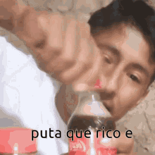 Que Rico E Peruano GIF - Que Rico E Peruano Coca Cola GIFs