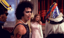 rocky horror picture show tim curry frank n furter throwing water in your face