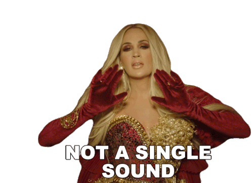 Not A Single Sound Carrie Underwood Sticker - Not A Single Sound Carrie Underwood Ghost Story Song Stickers