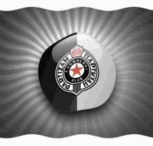 Fk Partizan Beograd Logo GIF - Fk Partizan Beograd Logo Wave GIFs
