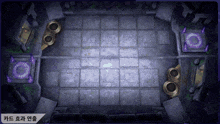 an animated image of a chess board with chinese writing on the bottom right