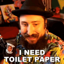 I Need Toilet Paper Godku GIF - I Need Toilet Paper Godku Get Me Some Toilet Paper GIFs