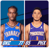 Oklahoma City Thunder (77) Vs. Phoenix Suns (85) Third-fourth Period Break GIF - Nba Basketball Nba 2021 GIFs