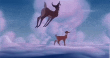 Cloud Nine Bambi And Faline GIF - Cloud Nine Bambi And Faline GIFs