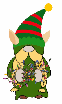 christmas elf gnome