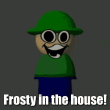 Frosty In The House Bandu GIF