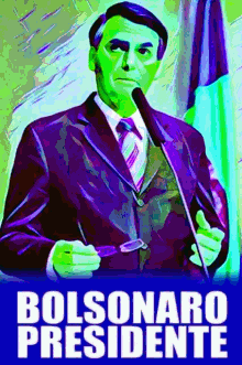 Bolsonaro Presidente Bolsonaro GIF - Bolsonaro Presidente Bolsonaro Vaporwave GIFs
