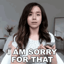 I Am Sorry For That Imane Anys GIF - I Am Sorry For That Imane Anys Pokimane GIFs