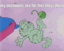 Nermal Pronouns GIF - Nermal Pronouns Nermal Garfield GIFs