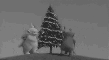 Teletubbies Christmas Tree GIF