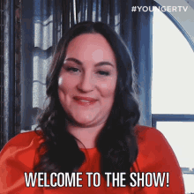 Welcome To The Show Taylor Strecker GIF - Welcome To The Show Taylor Strecker Younger GIFs