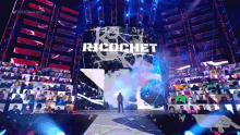 ricochet entrance wrestlemania backlash