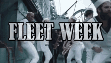Fleet Week Sailors GIF - Fleet Week Sailors On Leave GIFs