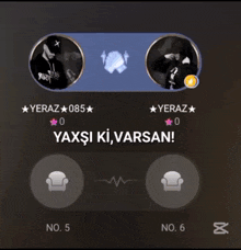 a screenshot of a video game with the number 5 on it