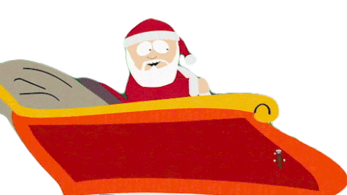 Hop In Santa Claus Sticker - Hop In Santa Claus Mr Hankey Stickers