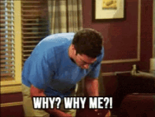 Frustrated Wh Why Why Me GIF - Frustrated Wh Why Why Me Ross GIFs