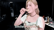 Smile Potato Seeun GIF - Smile Potato Seeun Stayc GIFs