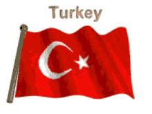 trk turkey flag waving