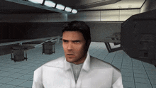 Red Faction Parker GIF - Red Faction Parker Suspicious GIFs