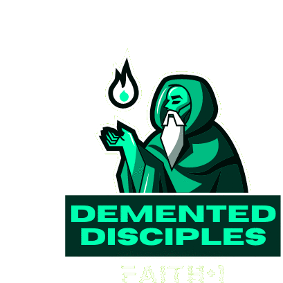 Demented Disciples Sticker - Demented Disciples Stickers
