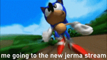New Jerma Stream Sonic GIF