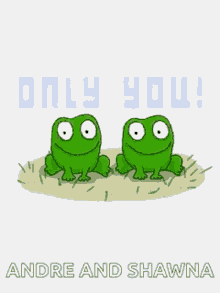 Only You Frogs GIF - Only You Frogs Kiss GIFs