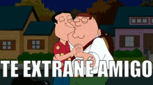 Hola Amigo Te Extrañ GIF - Family Guy Kiss GIFs