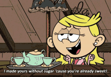 The Loud House Lola Loud GIF - The Loud House Lola Loud I Made Yours Without Sugar GIFs