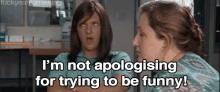 Summer Heights High GIF - Im Not Apologising For Trying To Be Funny Sorry Not Sorry GIFs