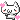 a pixel art drawing of a cat with pink hearts around its face .