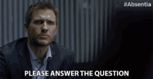 Please Answer The Question Patrick Heusinger GIF - Please Answer The Question Patrick Heusinger Nick Durand GIFs