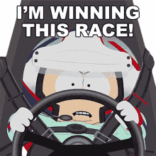 im winning this race eric cartman south park s14e8 poor and stupid