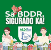 a poster that says sa bddr segurado ka