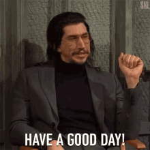 Have A Good Day Adam Driver GIF