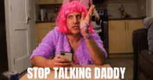 Stop Talking Daddy GIF - Stop Talking Daddy Tdc GIFs