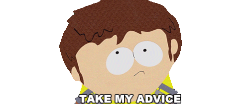 Take My Advice Jimmy Sticker - Take My Advice Jimmy South Park Japanese Toilet Stickers
