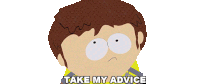 Take My Advice Jimmy Sticker - Take My Advice Jimmy South Park Japanese Toilet Stickers