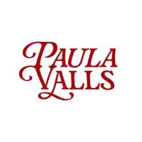 paula valls logo on a white background